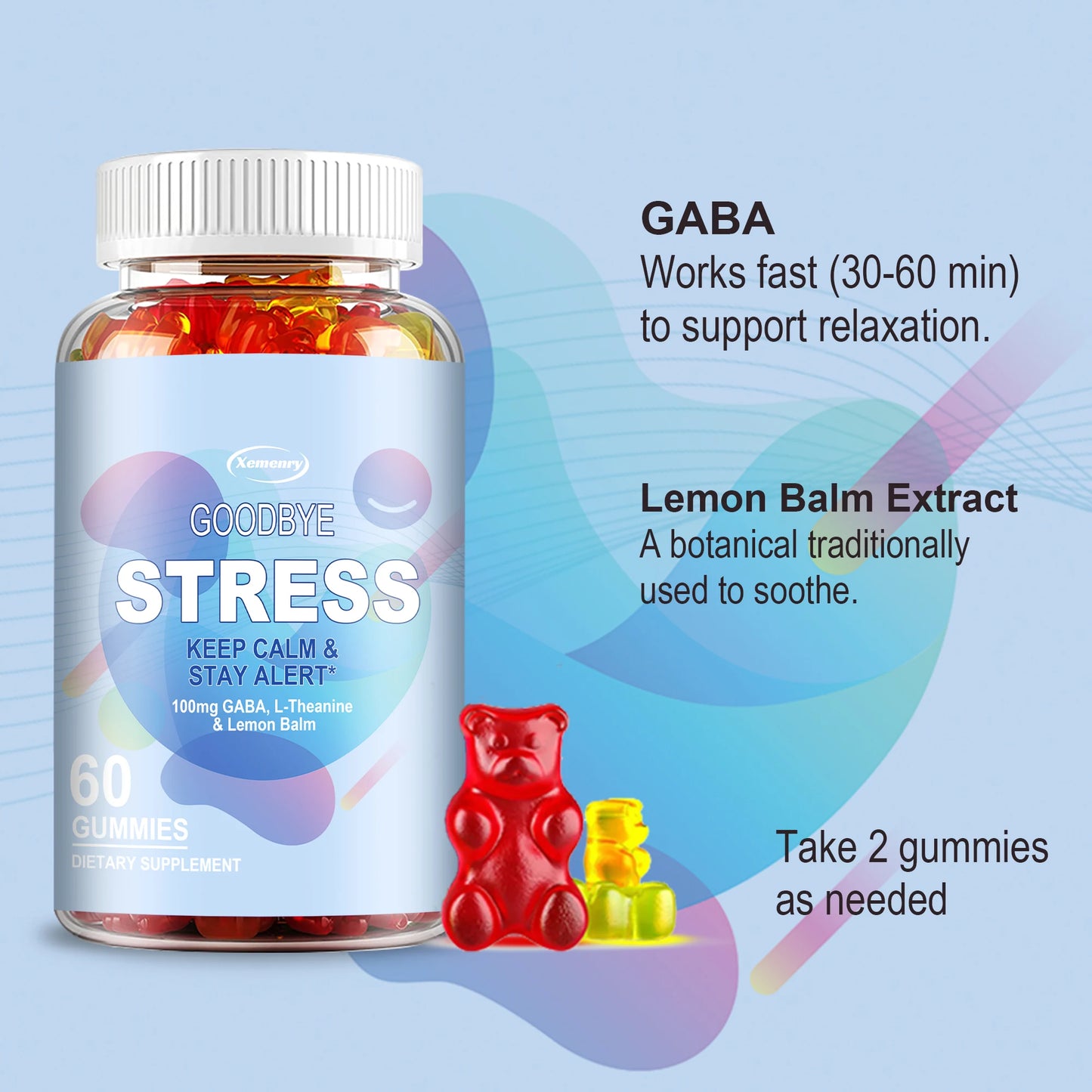 Mellowara Stress Relief Gummies